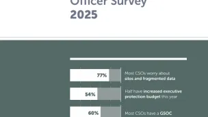  Annual Chief Security Officer Survey 2025 Cover