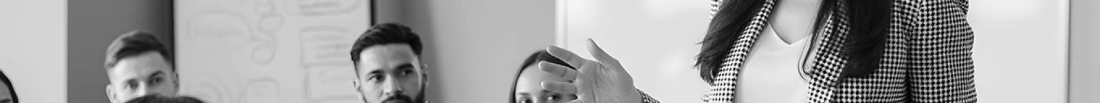 events header image of a woman speaking to a group